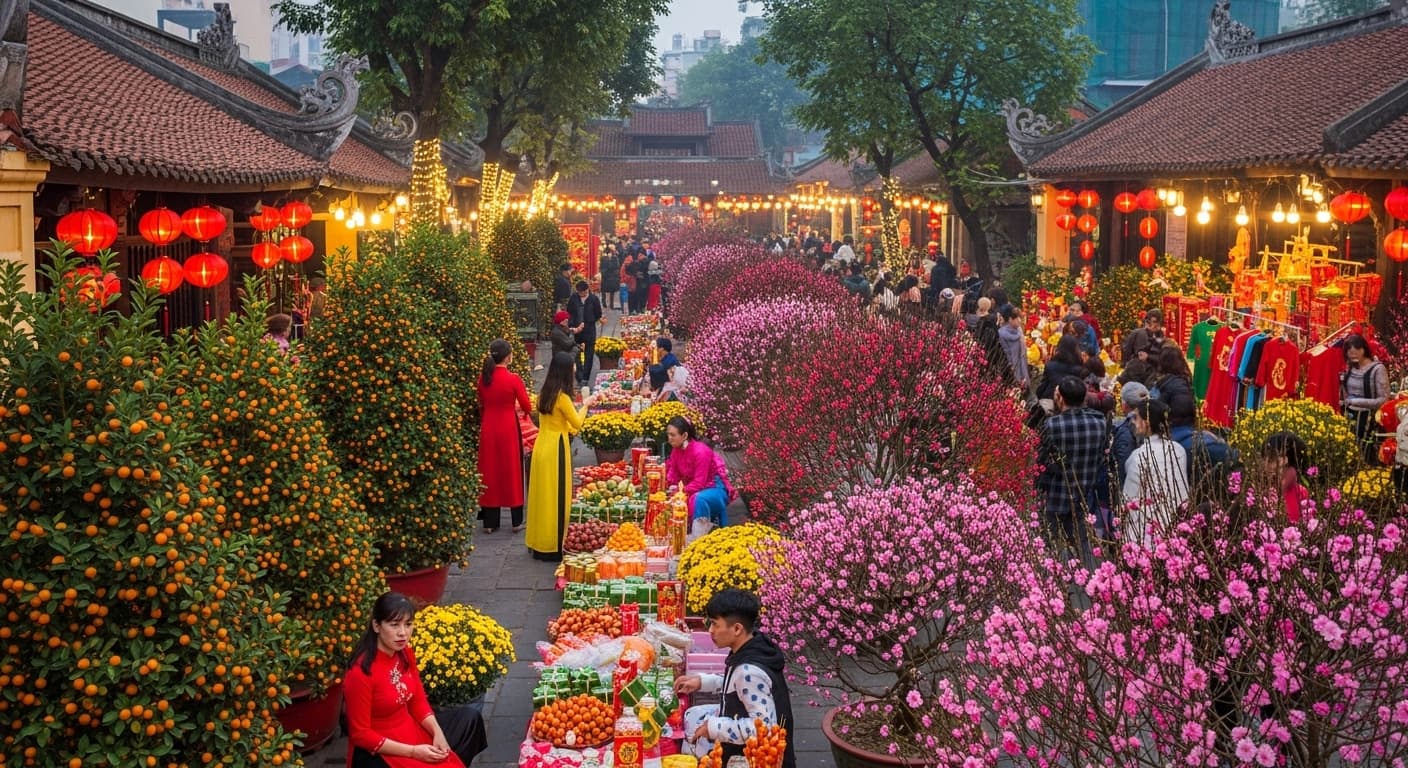 Hà nội những điểm đến dịp gần tiết